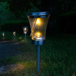 5146408 LED-solcellelampe deko, med jordspyd 8 stk^Näve Best
