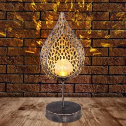 Globo 33528 LED-solcellelampe i bladform