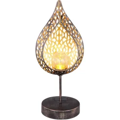 Globo 33528 LED-solcellelampe i bladform