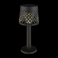 36631 solcelle-bordlampe, batteri, IP44, sort^Globo Clearance