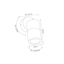 LCD Udendørs Spot|Væglamper><noscript><img width=