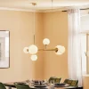 Affjedringslampe Dione, 6 lyskilder, gylden^ALDEX Clearance