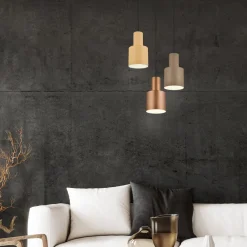 Agudo hængelampe, flerfarvet, 3 lyskilder, rondel^Trio Lighting Discount