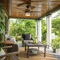 Ahrendale LED-loftventilator, IP44^KICHLER Sale