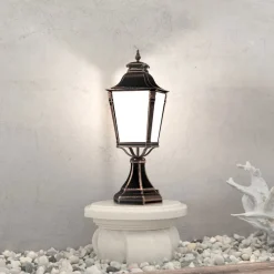 ORION Aiko sokkellampe i patina-look