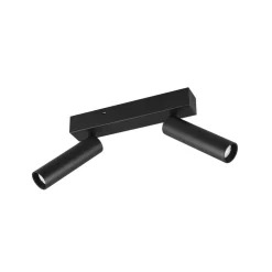 Ambala LED loftspot, 2 lyskilder, sort, metal, CCT, dæmpbar^Trio Lighting Outlet