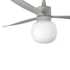 Amelia Ball loftventilator, LED-lampe, grå^FARO BARCELONA Discount