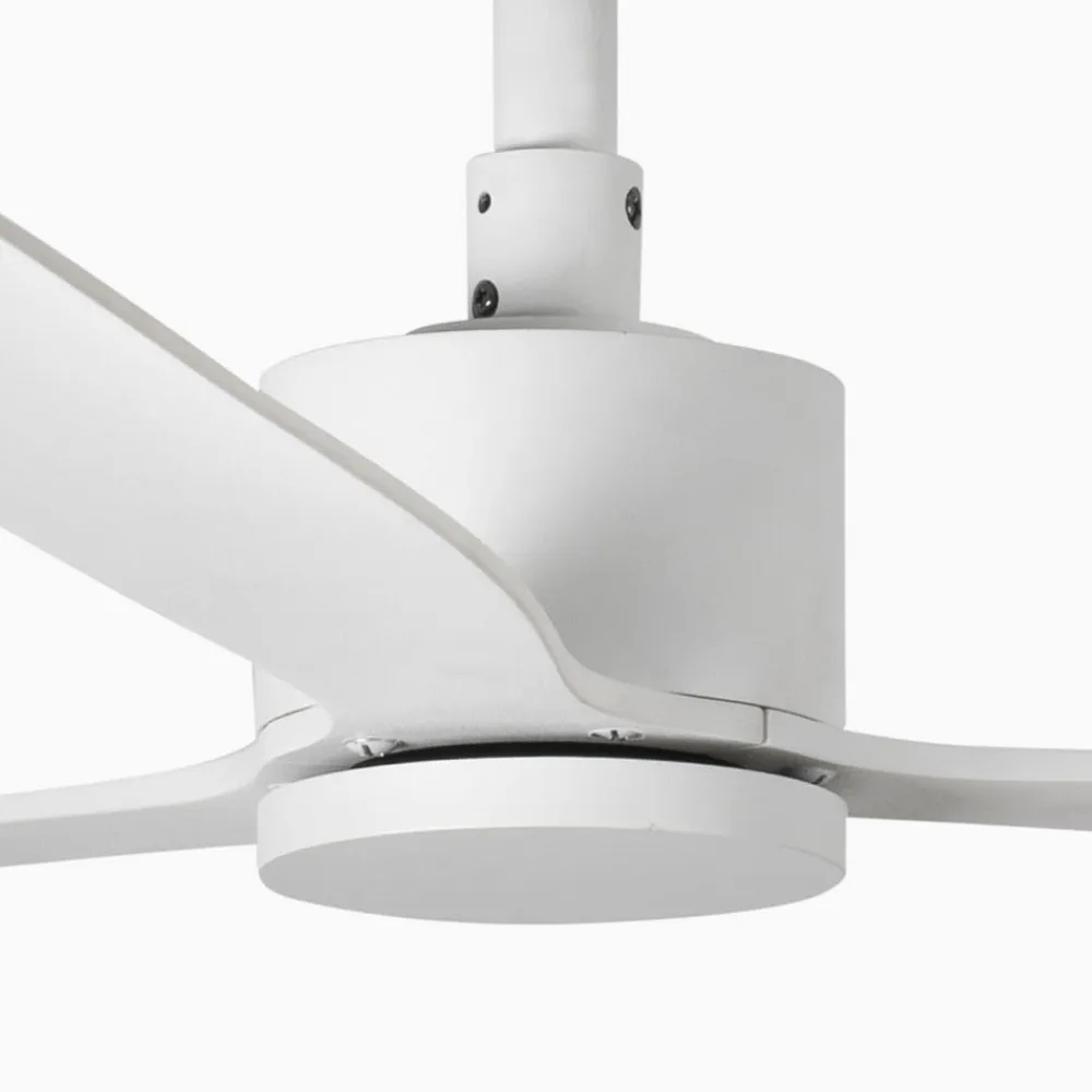 FARO BARCELONA Amelia loftventilator, DC-motor, 3 vinger, hvid