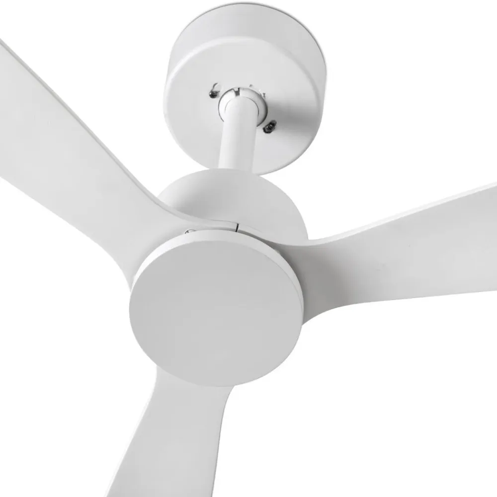 FARO BARCELONA Amelia loftventilator, DC-motor, 3 vinger, hvid