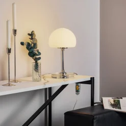 Ancilla LED-bordlampe med dæmper, forkromet^Steinhauer Hot