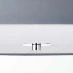 Brilliant Andria loftslampe i tekstil, 60 cm, lysegrå