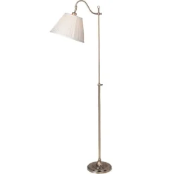 Antik gulvlampe Charleston antik messing^Markslöjd Outlet