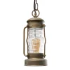 Moretti Luce Antiko pendel i lanterneform, modstandsdygtig over for havvand
