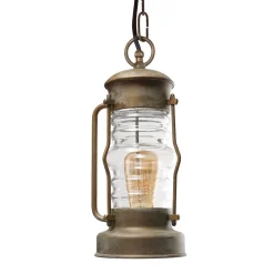 Moretti Luce Antiko pendel i lanterneform, modstandsdygtig over for havvand