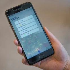Konstsmide Christmas App styret LED trælyskæde indendørs 240 lyskilder