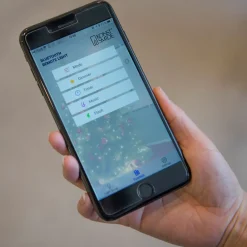 Konstsmide Christmas App-betjent LED-trækappe udenfor 240-flg.