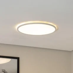 Aqua LED-panel, Ø 50 cm, hvid, metal/plast CCT dæmpbar^TK Lighting Sale