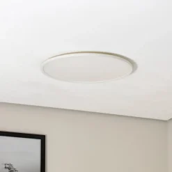 Aqua LED-panel, Ø 50 cm, hvid, metal/plast CCT dæmpbar^TK Lighting Sale