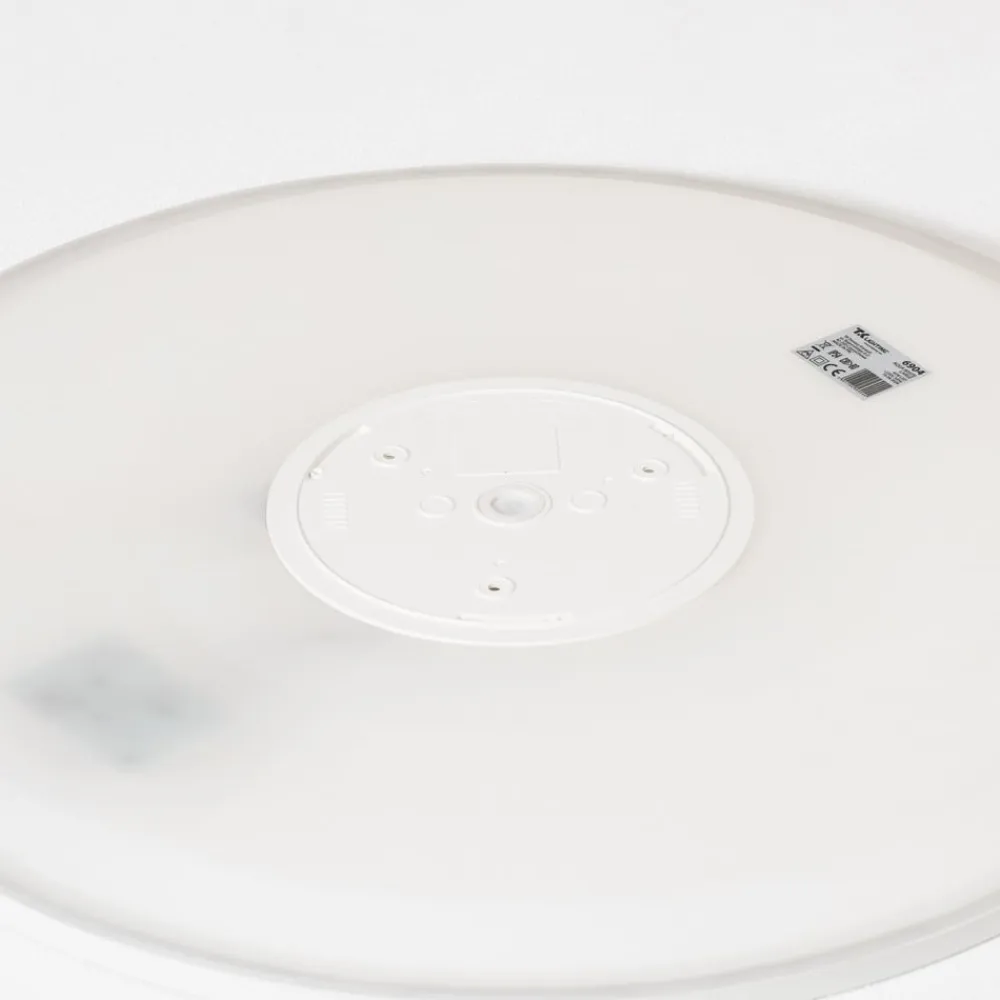 Aqua LED-panel, Ø 50 cm, hvid, metal/plast CCT dæmpbar^TK Lighting Sale