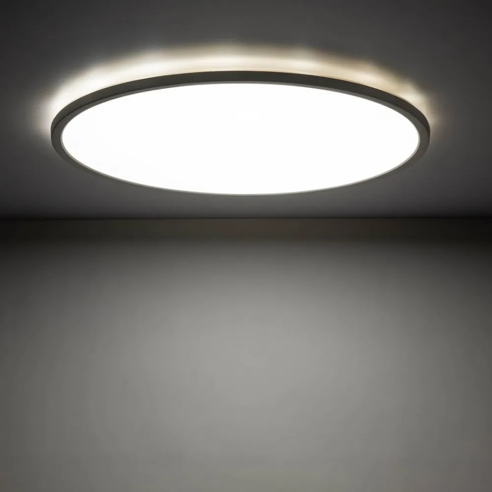 Aqua LED-panel, Ø 50 cm, hvid, metal/plast CCT dæmpbar^TK Lighting Sale