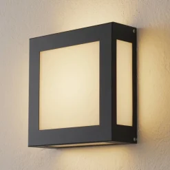 CMD Aqua Legendo udend. LED-væglampe, sensor, antracit