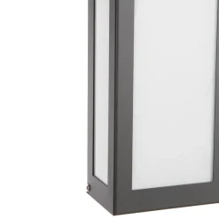 CMD Aqua Rain udendørs LED-væglampe, sensor, antracit