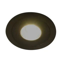 AR 68 Integreret LED-møbelspot, 4 W, sort, 3.000 K^Hera