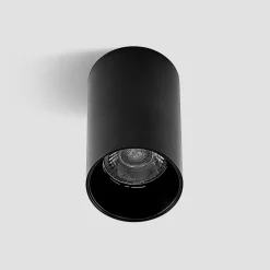 Downlight Brinja, sort, metal, Ø 6 cm, rund, GU10^Arcchio Hot