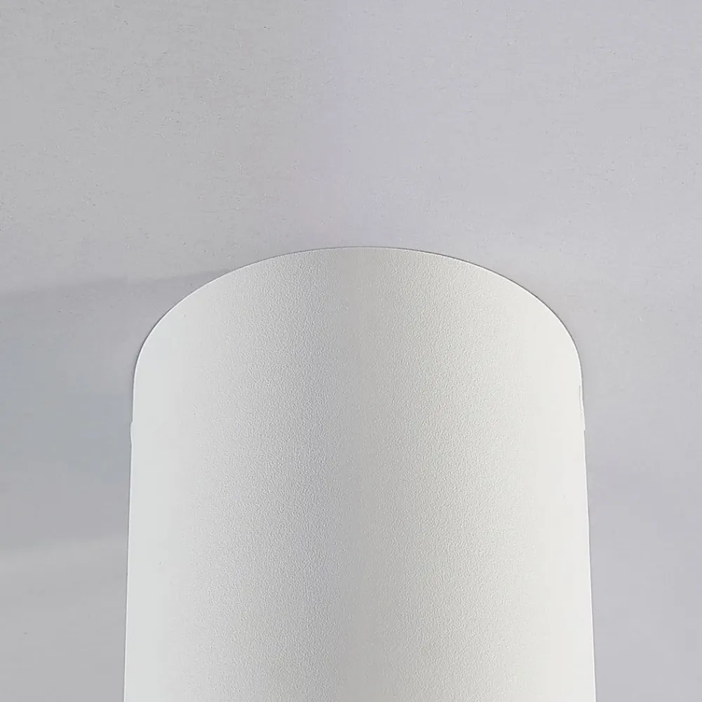 Arcchio downlight Carson, højde 10 cm, hvid, aluminium