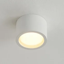 downlight Nieva, GX53, hvid, rund, Ø 10cm, metal^Arcchio Hot