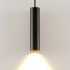 Ejona pendellampe, højde 27 cm, sort, aluminium^Arcchio Best