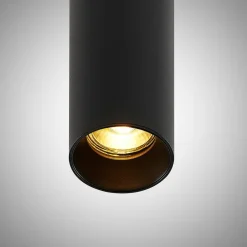 Ejona pendellampe, højde 27 cm, sort, aluminium^Arcchio Best