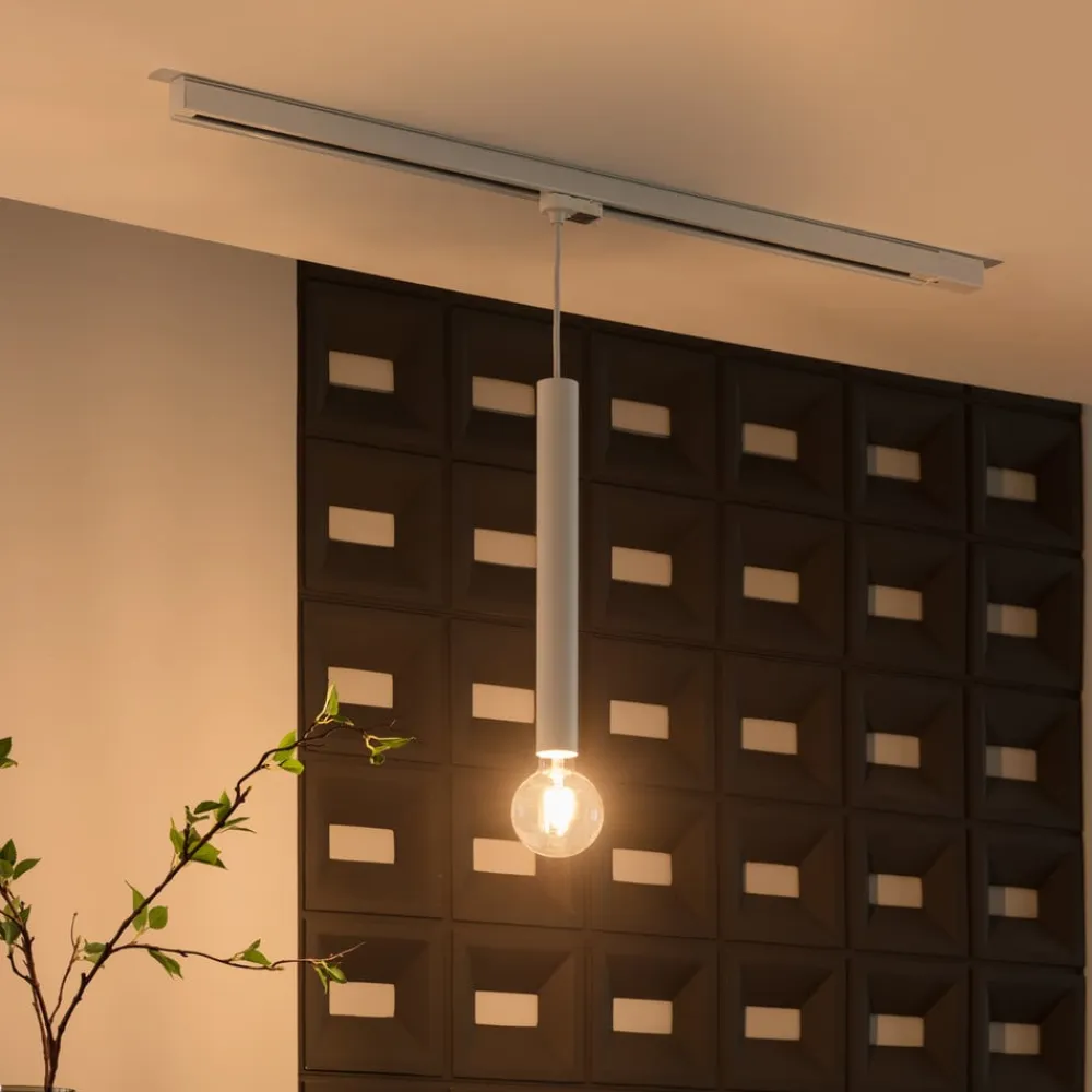 Ejona skinnependel hvid E27 4/40cm^Arcchio New