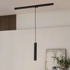 Arcchio Skinnesystem>Ejona track LED-pendel sort 6/40cm