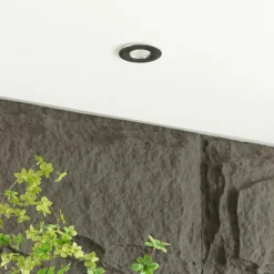 Elmon LED-indbygningslampe, IP65, krom^Arcchio