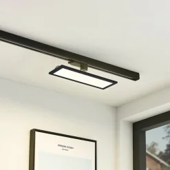 Hairis LED-panel, 30 cm, sort, 4000 K^Arcchio Hot