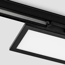 Hairis LED-panel, 30 cm, sort, 4000 K^Arcchio Hot