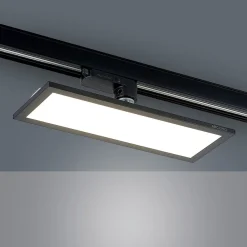 Hairis LED-panel, 30 cm, sort, 4000 K^Arcchio Hot