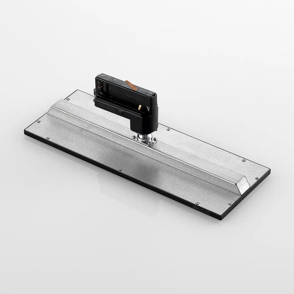 Hairis LED-panel, 30 cm, sort, 4000 K^Arcchio Hot