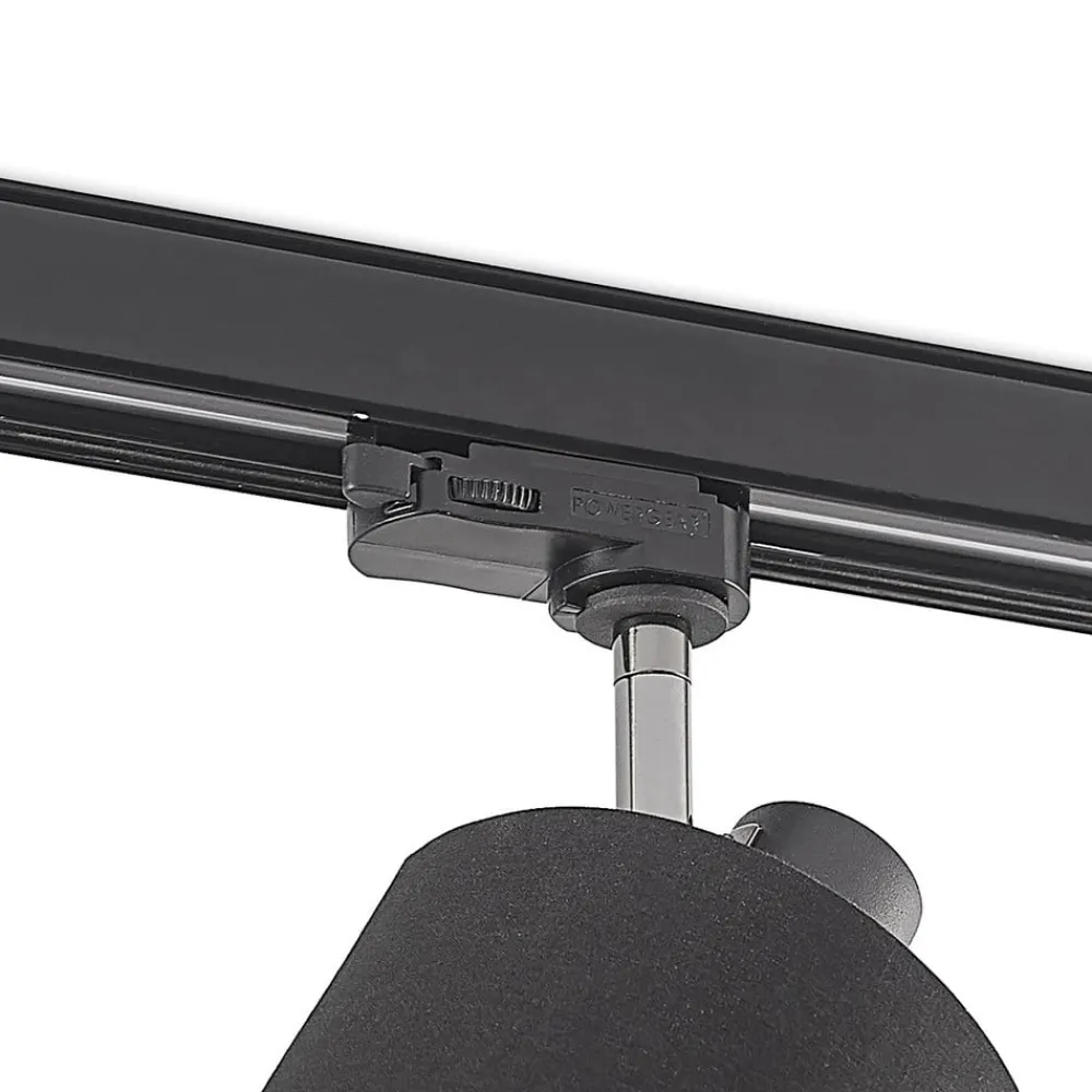 Heleni Spot skinnesystem sort guld^Arcchio Hot