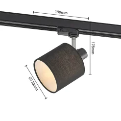 Arcchio Heleni Spot skinnesystem sort