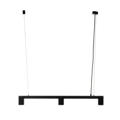 hængelampe Brinja, sort, 90 cm, 3 lyskilder, GU10^Arcchio Hot