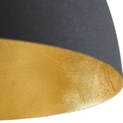 Arcchio Hængelampe Cosmina, 4 lyskilder, længde 120 cm, sort