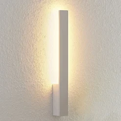 Arcchio Ivano LED-væglampe, 42,5 cm, hvid