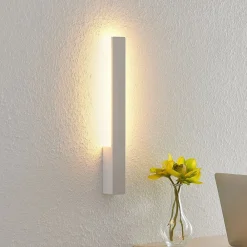 Arcchio Ivano LED-væglampe, 42,5 cm, hvid
