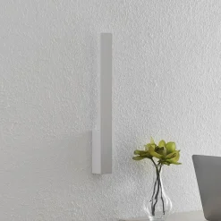 Arcchio Ivano LED-væglampe, 42,5 cm, hvid