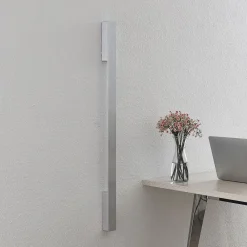 Arcchio Ivano LED-væglampe, 91 cm, alu