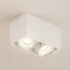 Kubika downlight, 19 cm, hvid, 2 lyskilder, metal^Arcchio Clearance
