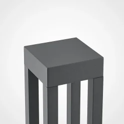 LED pullert Lienna, 90 cm, grå, metal, IP65^Arcchio Online