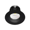 Arcchio Arbejdsrum/Kontor|Indbygningsspots>LED-downlight Aryx, sort, 3.000K